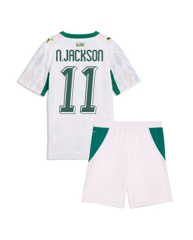 Billige Fotballdrakt Senegal Nicolas Jackson #11 Replika Hjemmedraktsett Barn VM 2026 Kortermet (med bukser)
